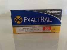 ExactRail HO scale Baltimore & Ohio B&O M-53 Wagontop Box Car #380230