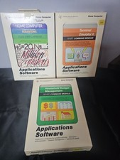 TI-99/4ATerminal Emulator II Equations Household Budget Management Cartridge CIB