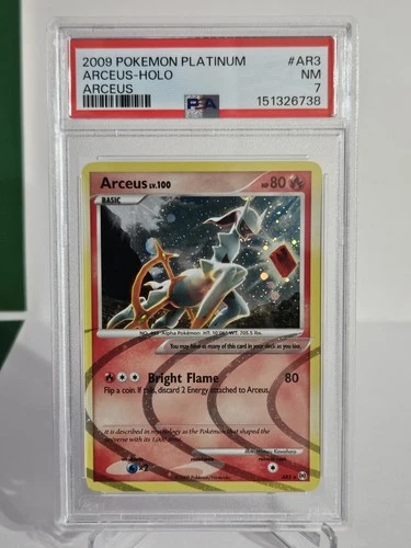 2009 Pokémon Platinum Arceus Holo #AR3 PSA 7 Near Mint