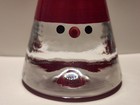 Kosta Boda Glass Santa  Noel  Designed by Anna Ehrner  Cone Shape  Red Hat — photo 4