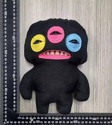 Fuggler Plush Tooth Monster Laboratory Misfits Collection - Worry