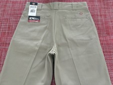 Dickies 874 Men s Tan Regular Fit Work Pants 34x32 New With Tags