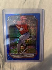 2026 Bowman Coy James 1st Chrome Blue Shimmer #/150 Nationals