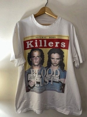 Vtg 1994 Natural Born Killers Blood Lust Concert T Shirt