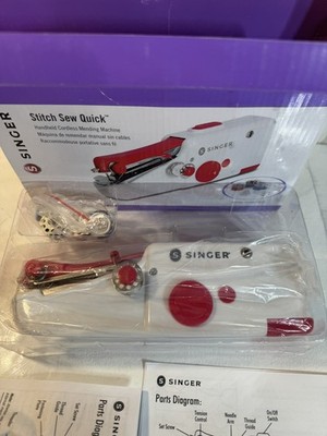 Singer - Stitch Sew Quick - 01663 - Singer Stitch Sew - Hand Sewing Machine NEW