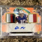 2024 Topps Inception Drake Maye Auto Dual Patch Player Worn RC 32/50