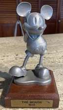 Hudson Pewter Disney Mickey Mouse “The Mouse 1935" Limited Edition #860/1200