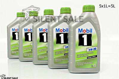 5x 1L = 5 Liter MOBIL 1 ESP 5W 30 MOTORÖL ESP Formula Nachfolger MOTORENÖL 5W/30