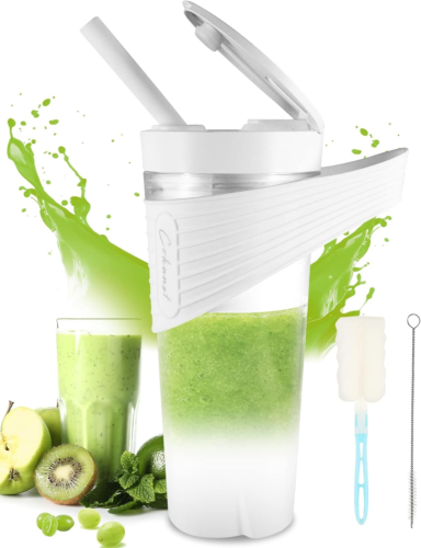Portable Blender for Shakes and Smoothies, Bpa-Free USB Rechargeable 16Oz Person - 第 1/8 張圖片