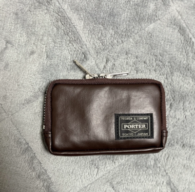 Porter Freestyle Multi Coin Case Brown / Express | eBay