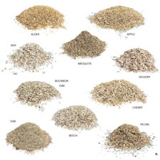Sample Wood Chips for Smokers - Fine Grade for Hot Smoking Ovens & Smoke Guns