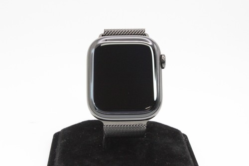 Apple Watch Series 10 (GPS + LTE) 42MM Łupek Tytanowa obudowa Slate Milanese Loop - Zdjęcie 3 z 16