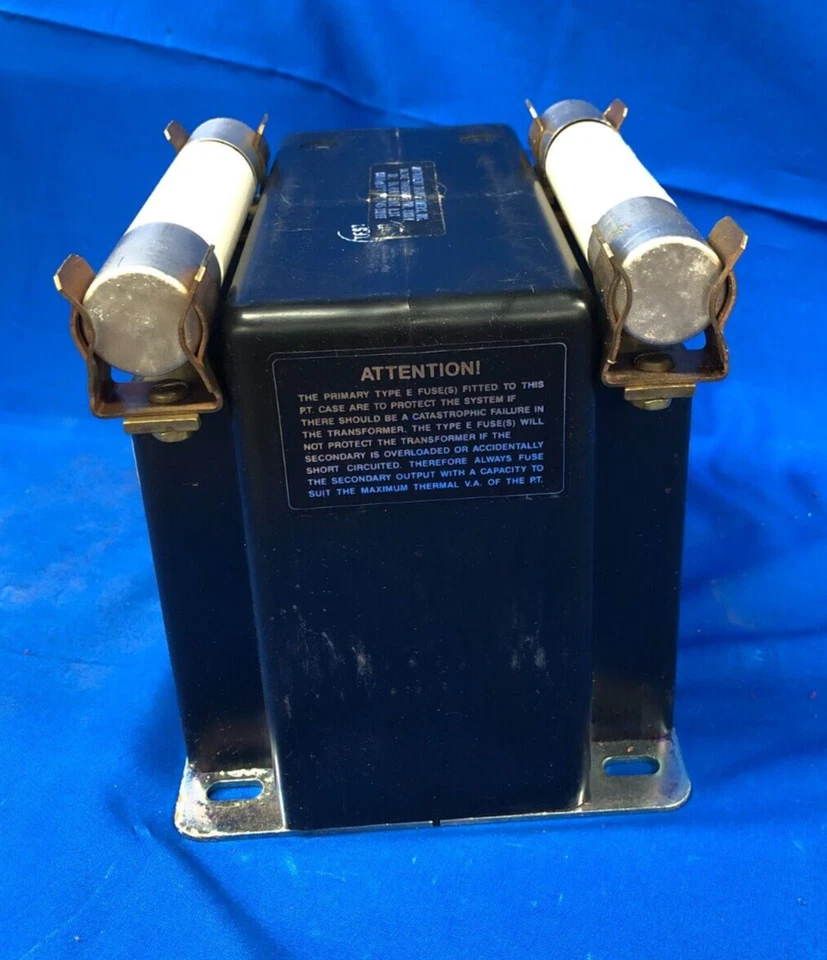 INSTRUMENT TRANSFORMER INC  POWER VOLTAGE TRANSFORMER PT3-2-45-332FF 5KV CLASS - Image 4 of 4