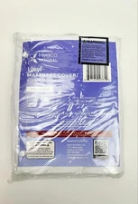 Hygea Natural Waterproof Mattress Cover, Zippered Mattress cover Full Zize 54x75