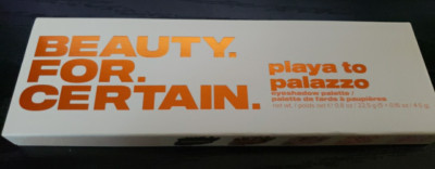 Beauty For Certain Playa To Palazzo Eyeshadow Palette