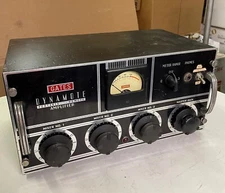 Gates Dynamote Remote Mixer Audio Amplifier -TUBE TYPE- W/Power Supply & Cables