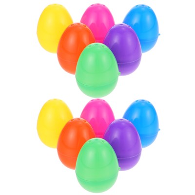  12 Pcs Eggs Fillable Decoration Easter Surprise Basket Fillers Child Toddler