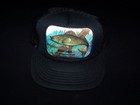 Macleods Hardware Store Vintage Snapback 1980s hat Walleye Fish truckers cap