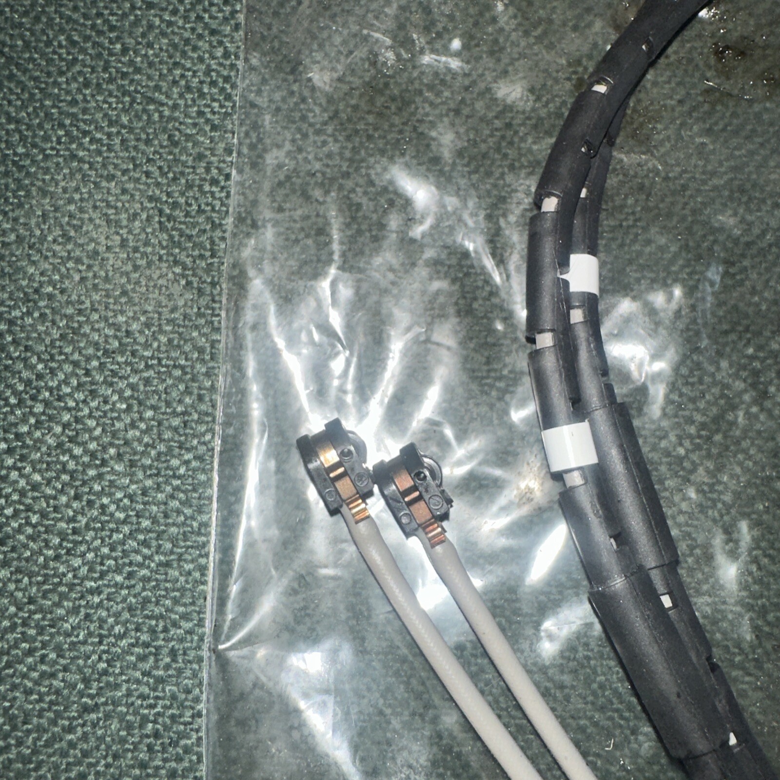 Pair Of Aston Martin Front Brake Pad Wear Sensor OEM # 8D33-2L507-AA