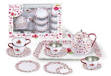 champion tin tea set