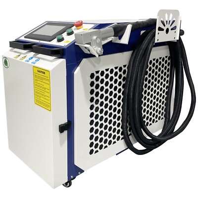 US Handheld Raycus 3000W Fiber Laser Cleaning Machine Laser Rust 300mm Scan