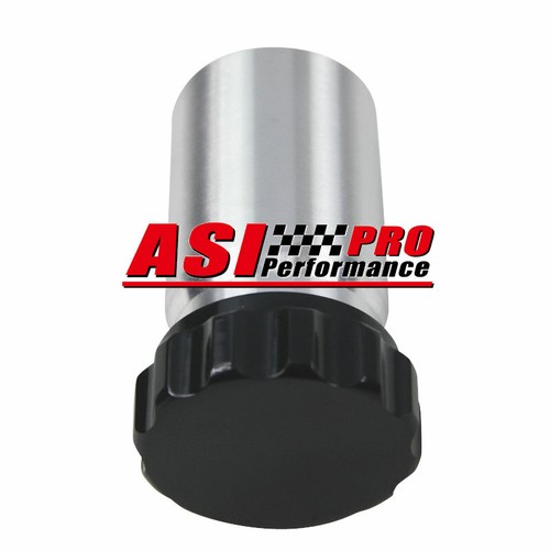 Aluminium Filler Neck Weld On 1.5in I.D 38mm w+Cap fit Dry Sump Fuel