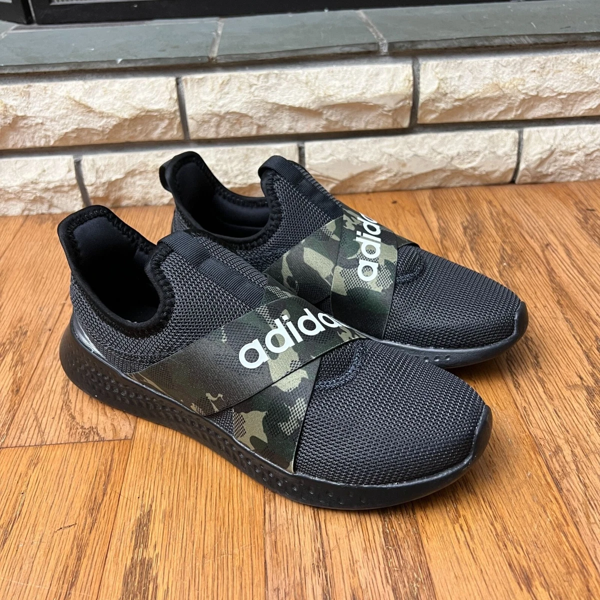 Adidas Puremotion Adapt Shoes Women 8 Running Athletic Black Camo