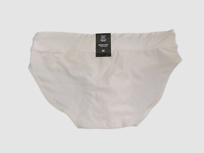 $49 Inc International Concepts Men White Drawstring Swim Briefs Swimwear  Size M