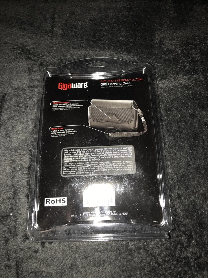 GIGAWARE GPS CARRYING CASE 4.8"/5.0"- 2000531 *NEW* - Image 2 of 2