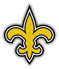 New Orleans Saints NFL Football Sport Logo Car Bumper Sticker Decal "SIZES''