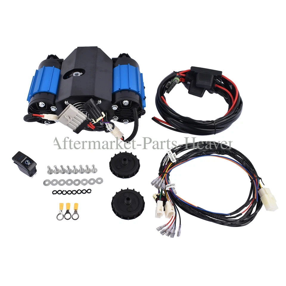 Двойной воздушный компрессор высокой мощности CKMTA12 #CKMTA12 для универсального - Изображение 3 из 4