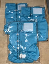 3 Reusable Male/Female Dog Diapers Sz Medium Dog Washable Wegreeco