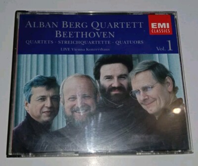  Beethoven: String Quartets Vol.1 - Alban Berg Quartet CD Very Good Condition