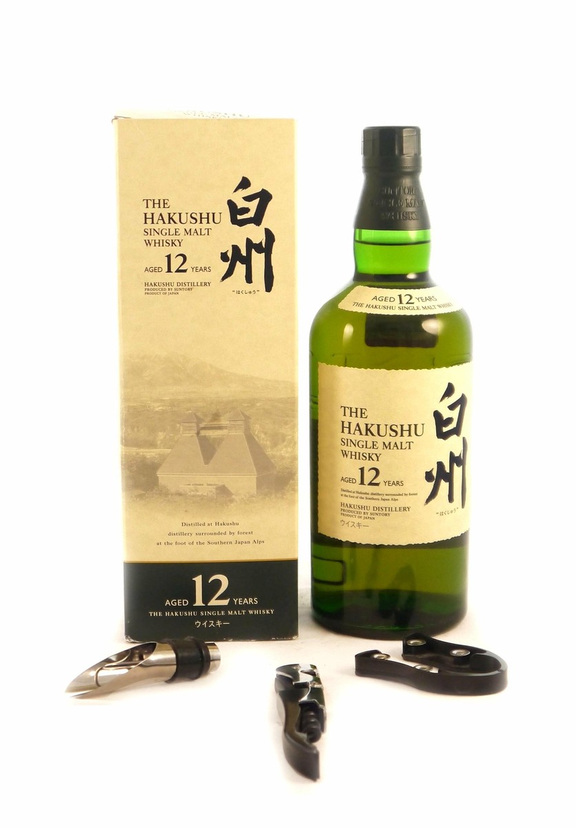 UNOPENED】12YEARS AGED HAKUSHU JP WHISKY Hakushu 12 Year Old