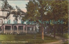 Rhinebeck NY - JOHN JACOB ASTOR MANSION & DRIVE - Postcard Died on Titanic