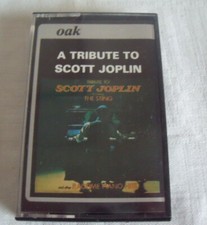 A Tribute to Scott Joplin Cassette - Oak 100 - Ragtime Piano hits - plays v well