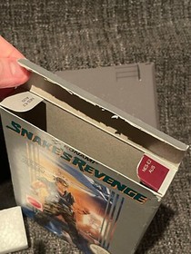 Nintendo NES Game: Snake's Revenge PAL-A CIB AUS MATTEL - FREE POSTAGE