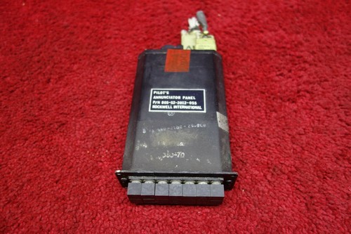 Rockwell International Pilot Annunciator Panel PN 80S-52-2012-055