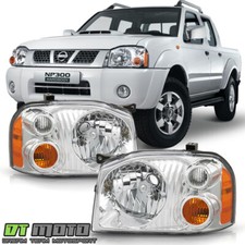 For 2001-2004 Frontier Factory Style Headlights Headlamps Replacement Leftright