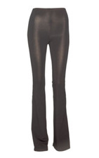 Black Nylon Lycra Shiny Dance Jazz Pants BNIP Boot flare Starlite Dancewear 