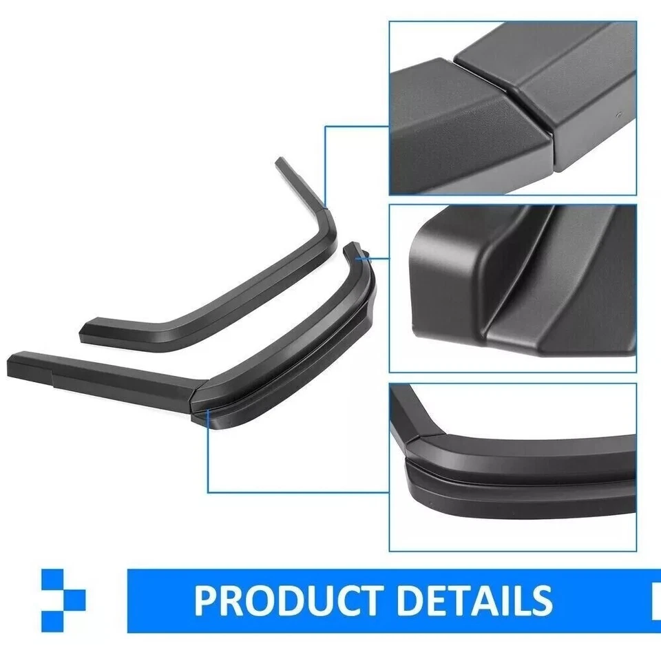 适用于悍马 H1 /Humvee /HMMWV 8 件挡泥板耀斑挡泥板 带硬件 — 第 2/4 张图片