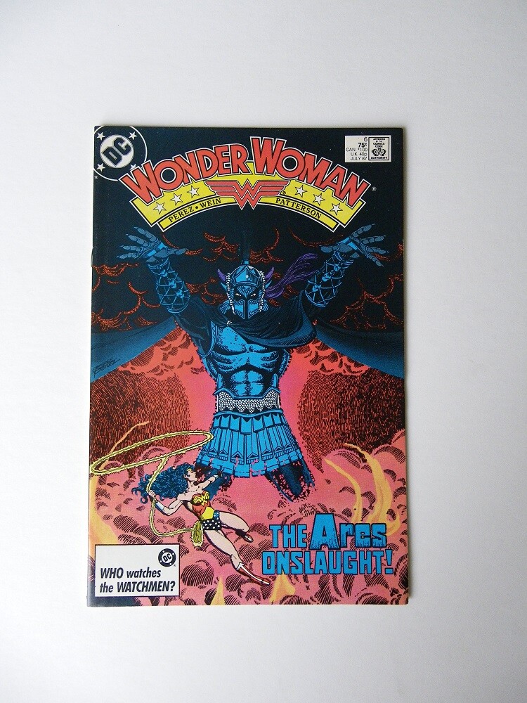 WONDER WOMAN #6 Collectible Comic George Perez Cover DC Comics RARE ...