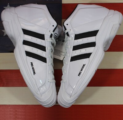 Size 7.5 - Adidas Pro Model 2G Cloud White for sale online | eBay