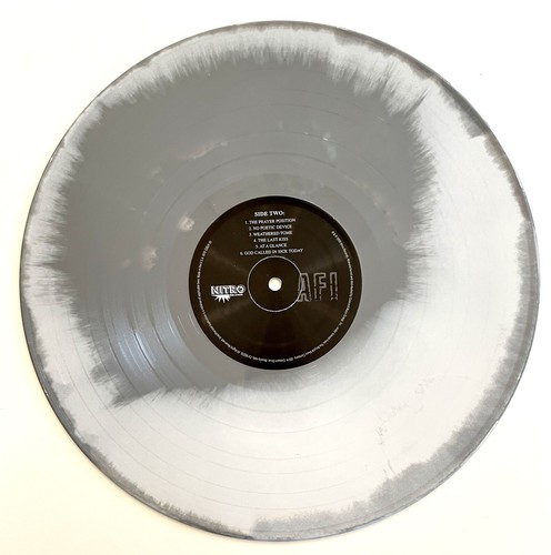 AFI - Black Sails In The Sunset - Limited Edition Grey & White Vinyl LP New MINT - Picture 2 of 7