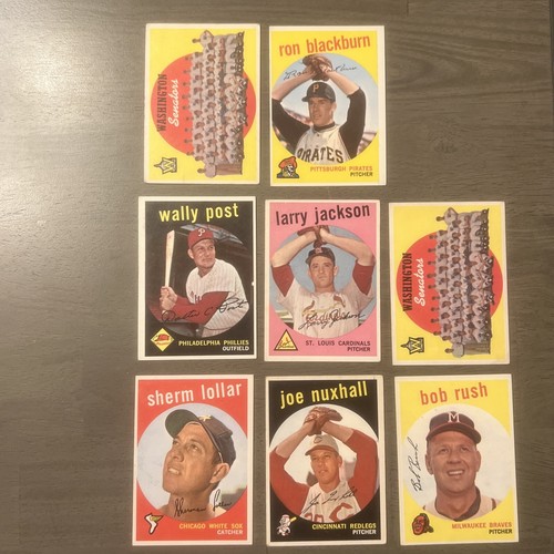 1959 TOPPS BASEBALL #201-400 COMPLETE YOUR SET FREE SHIPPING - 第 13/13 張圖片