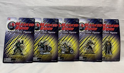 5-SET MASKED RIDER COLLECTIBLE FIGURE Count Dregon Action Bandai Saban Kamen NEW