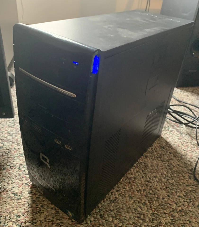 Vintage COMPAQ PRESARIO PC Tower Desktop Model CQ5504F 500GB HD - Image 2 of 4