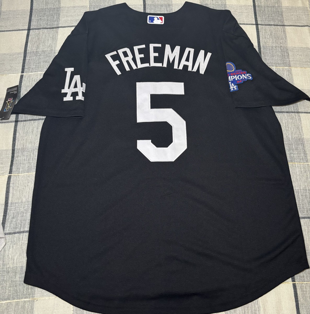 【非売品】Dodgers Freeman 5 記念ユニフォーム Youth #5 Freddie Freeman Los Angeles Dodgers Cream Limited