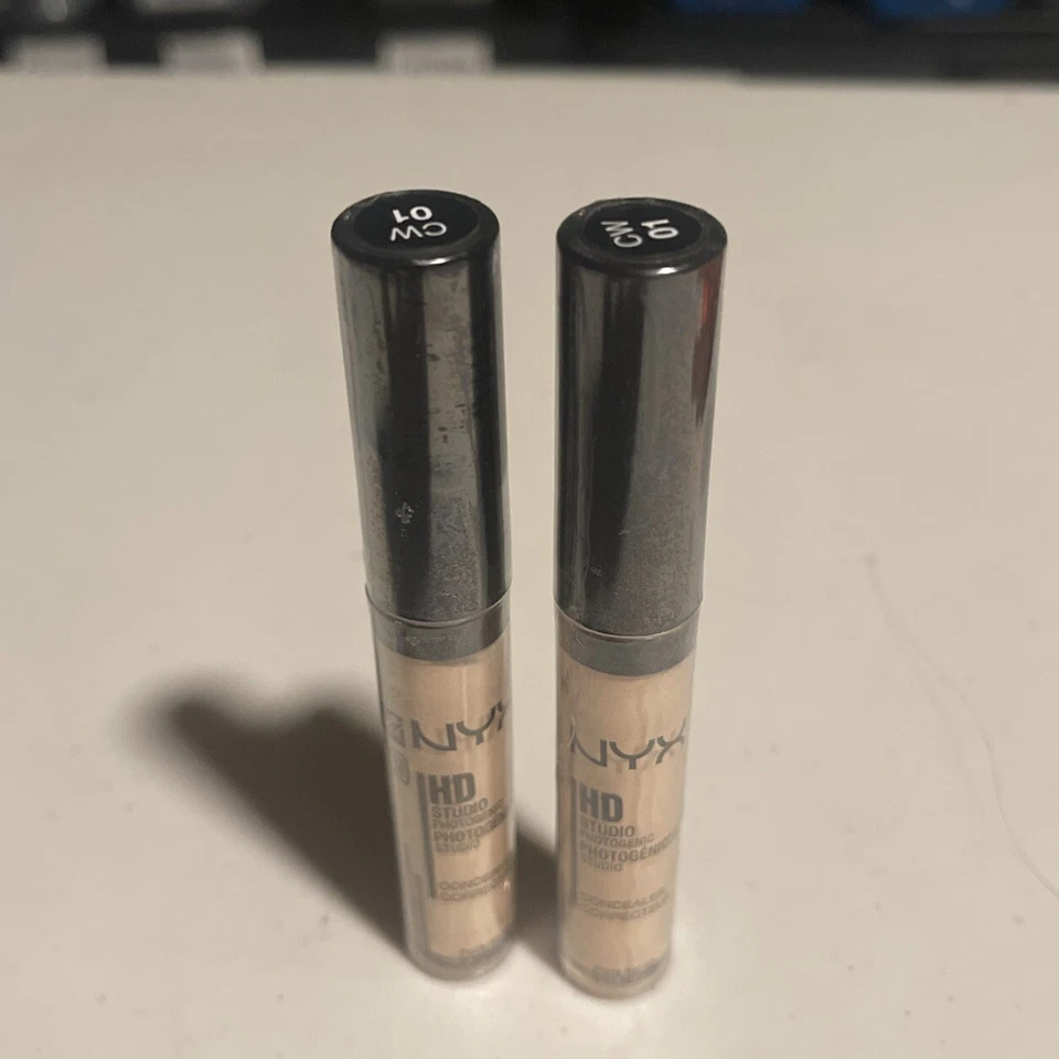 Lote de (2) Corrector Fotogénico NYX HD ELIGES Color Foto 2 de 4