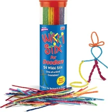Wikki Stix for Doodlers - Kid's Travel Essential: Portable Creativity On-The-Go!